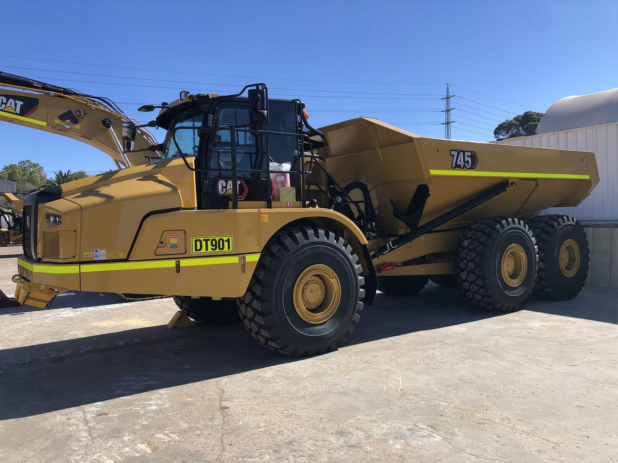 Caterpillar 745 Articulated Dump Truck - For Hire