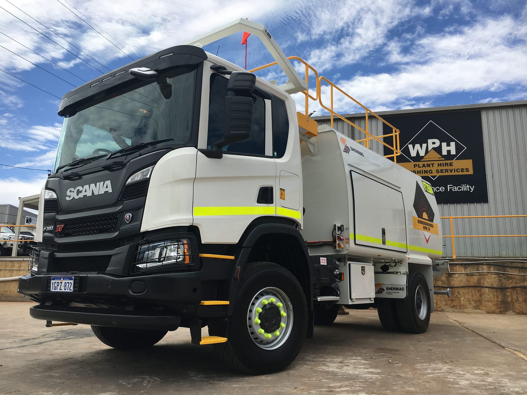 Scania Drill Support Truck - For Hire